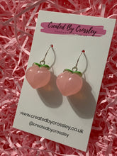 Load image into Gallery viewer, Colourful Peach Charm Earrings