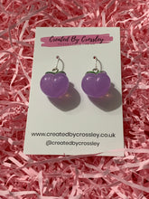 Load image into Gallery viewer, Colourful Peach Charm Earrings