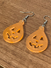 Load image into Gallery viewer, Pumpkin Teardrop Earrings