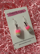 Load image into Gallery viewer, Bubble Tea Charm Earrings