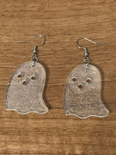 Load image into Gallery viewer, Sparkly Cute Ghost Earrings