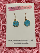 Load image into Gallery viewer, Smiley Colourful Charm Earrings