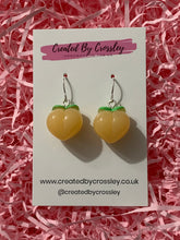 Load image into Gallery viewer, Colourful Peach Charm Earrings