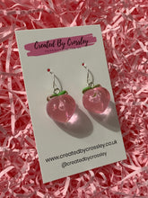 Load image into Gallery viewer, Colourful Peach Charm Earrings