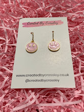 Load image into Gallery viewer, Smiley Colourful Charm Earrings