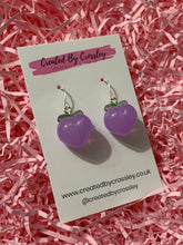 Load image into Gallery viewer, Colourful Peach Charm Earrings