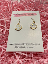 Load image into Gallery viewer, Smiley Colourful Charm Earrings