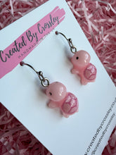 Load image into Gallery viewer, Turtle Charm Earrings
