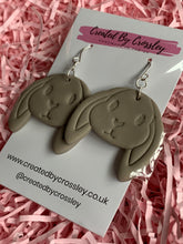 Load image into Gallery viewer, Rabbit Clay Earrings and Necklace
