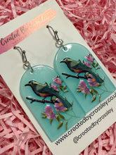 Load image into Gallery viewer, Large Bird Arch Charm Earrings
