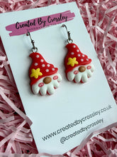 Load image into Gallery viewer, Red Gonk Charm Earrings
