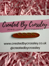 Load image into Gallery viewer, Baguette Bread Pin Badge
