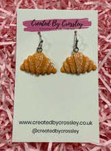 Load image into Gallery viewer, Croissant Charm Earrings

