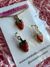 Load image into Gallery viewer, Strawberry Jewellery Set
