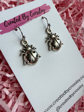 Load image into Gallery viewer, Ladybird Charm Earrings
