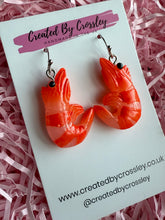 Load image into Gallery viewer, Shrimp Charm Earrings
