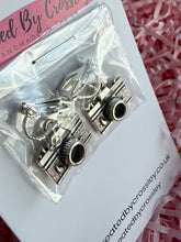 Load image into Gallery viewer, Camera Clip On Earrings
