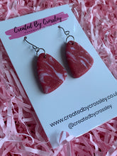 Load image into Gallery viewer, Patterned Clay Earrings
