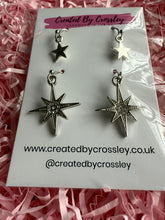 Load image into Gallery viewer, Star Earring Duo
