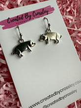 Load image into Gallery viewer, Pig Charm Earrings
