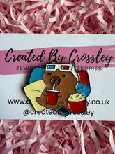 Load image into Gallery viewer, Movie Capybara Pin Badge
