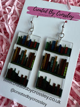 Load image into Gallery viewer, Bookshelf Charm Earrings
