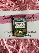 Load image into Gallery viewer, Book Fund Pin Badge
