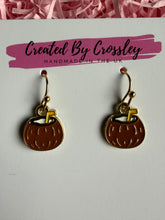 Load image into Gallery viewer, Coconut Drink Charm Earrings
