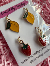 Load image into Gallery viewer, Fruit Earring Duo

