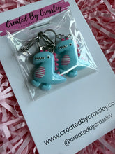 Load image into Gallery viewer, Dinosaur Clip On Earrings

