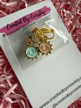 Load image into Gallery viewer, Mismatch Sun Clip On Earrings
