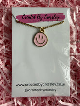 Load image into Gallery viewer, Happy Face Charm Necklace
