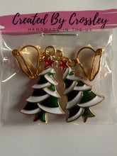 Load image into Gallery viewer, Christmas Tree Clip On Earrings
