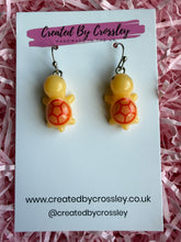 Load image into Gallery viewer, Turtle Charm Earrings
