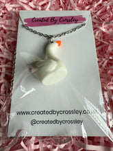 Load image into Gallery viewer, Swan Charm Necklace
