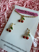 Load image into Gallery viewer, Cherry Jewellery Set
