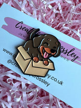 Load image into Gallery viewer, Dachshund Dog Pin Badge
