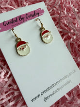 Load image into Gallery viewer, Santa Claus Charm Earrings
