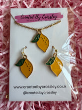 Load image into Gallery viewer, Lemon Jewellery Set
