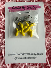 Load image into Gallery viewer, Balloon Dog Clip On Earrings
