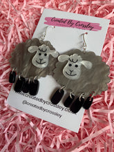 Load image into Gallery viewer, Sheep Charm Earrings
