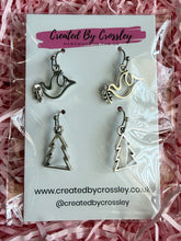 Load image into Gallery viewer, Dove Tree Earring Duo

