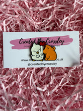 Load image into Gallery viewer, Capybara Chicken Pin Badge
