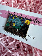 Load image into Gallery viewer, Cat Painting Pin Badge
