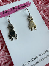 Load image into Gallery viewer, Staffy Dog Charm Earrings
