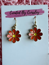Load image into Gallery viewer, Flower Charm Earrings

