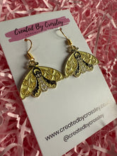 Load image into Gallery viewer, Moth Charm Earrings
