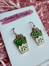 Load image into Gallery viewer, Bubble Tea Charm Earrings
