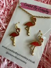 Load image into Gallery viewer, Flamingo Jewellery Set
