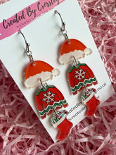 Load image into Gallery viewer, Festive Trio Charm Earrings
